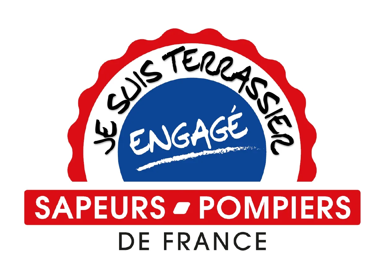 Label Je suis terrassier engagé des Sapeurs-pompiers de France
